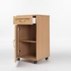 385 no tablet - 8001250 - 3Q view drawer open 385 Mesa de cabeceira com estante