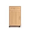 385 no tablet - 8001250 - front view 385 Mesa de cabeceira com estante