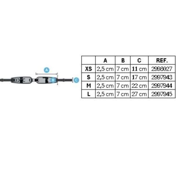 NEOFLEX Cinto pélvico 2 pontos Neo 30.01
