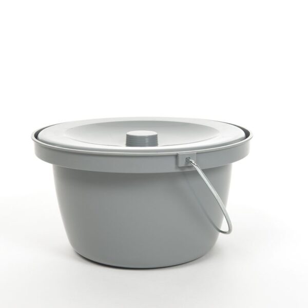 Toiletbucket - round RS3 Cadeira sanitária com rodas 139E