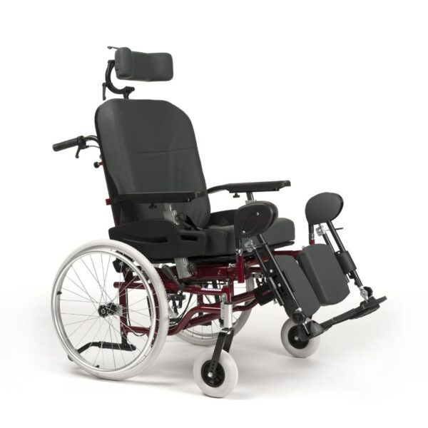 Cadeira rodas EZ1 multifunções rodas traseiras 550 mm