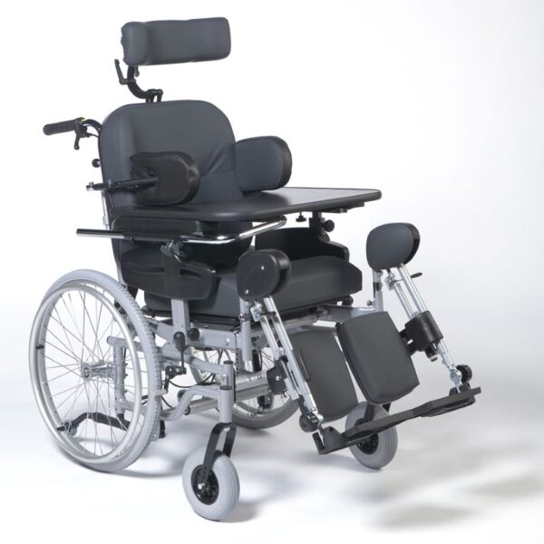 Cadeira rodas EZ1 multifunções rodas traseiras 550 mm