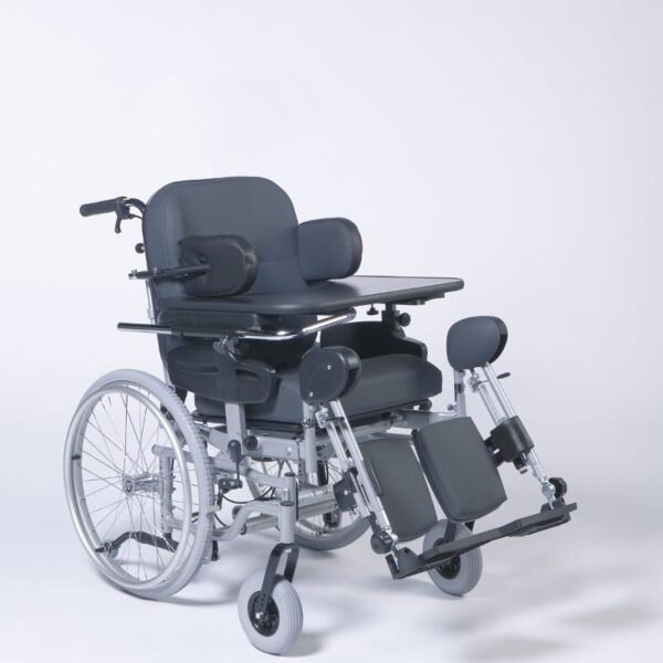 Cadeira rodas EZ1 multifunções rodas traseiras 550 mm