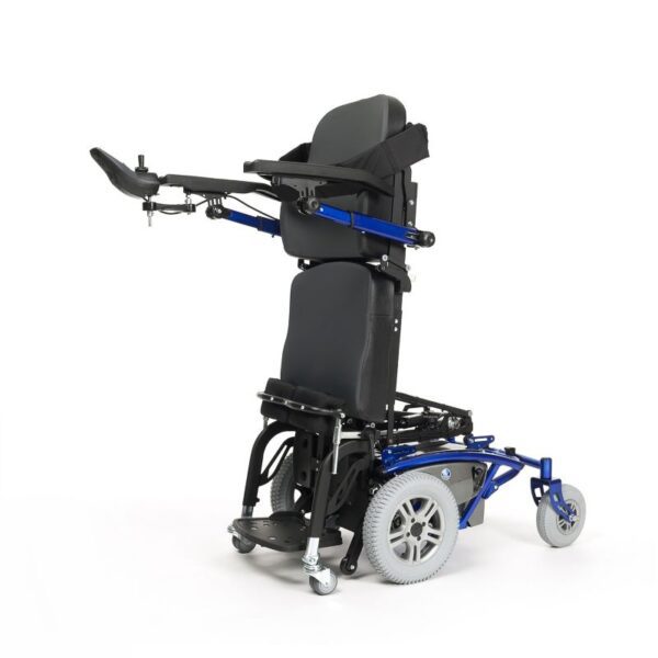 Timix SU - stand up position - banner FR Cadeira de rodas elétrica Timix S.U. 6 km/h