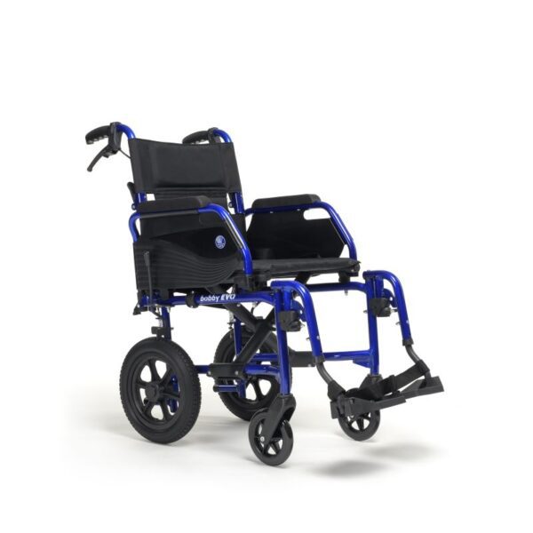 Bobby EVO B03 C80 B20 - 3Q view BOBBY EVO + B03 apoio braços - Azul