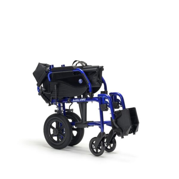 Bobby EVO B03 C80 B20 - Folded backrest folded BOBBY EVO + B03 apoio braços - Azul