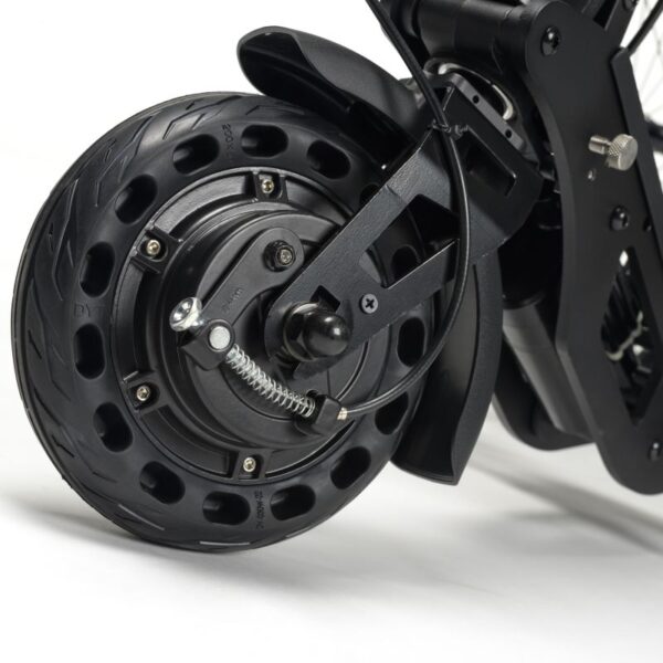 Blumil GO - Detail frontwheel BLUMIL GO - Propulsão elétrica