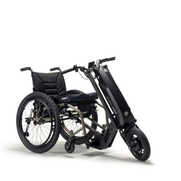 Blumil SPORT - Sagitta with Vicair - 3Q view wheel turned BLUMIL Sport - Propulsão elétrica