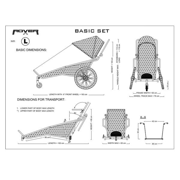 Carrinho xRover Reha ALL IN ONE