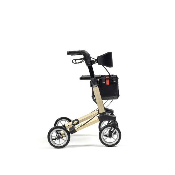 Altima - Beige - Sideview Altima Premium Rollator