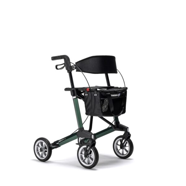 Altima Green - 3Q view Altima Premium Rollator