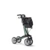 Altima Green - Folded view no backsupport Altima Premium Rollator